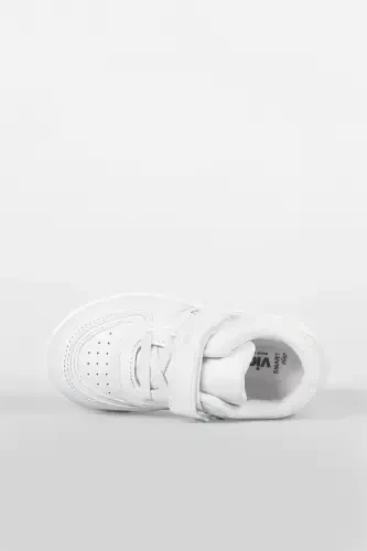 Sam Lighted Unisex Baby and Kids White Sneaker - 7
