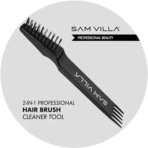 Sam Villa 2-In-1 Professional Hair Brush Cleaner Tool For All Hair Brush Types - 2