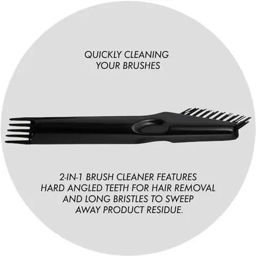 Sam Villa 2-In-1 Professional Hair Brush Cleaner Tool For All Hair Brush Types - 7