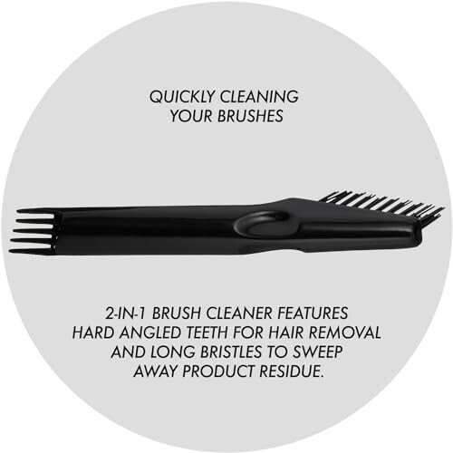 Sam Villa 2-In-1 Professional Hair Brush Cleaner Tool For All Hair Brush Types - 7