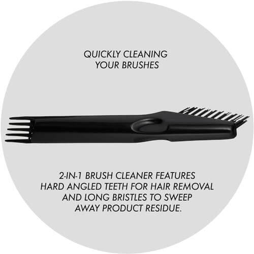 Sam Villa 2-In-1 Professional Hair Brush Cleaner Tool For All Hair Brush Types - 7