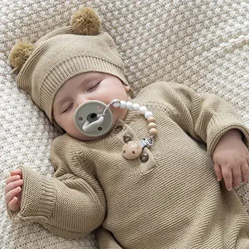 SAMiGO Silicone So‘rg‘ich Klipslari Bolalar uchun Paci Binky Klipslari - 2 dona - 2