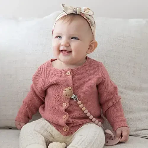 SAMiGO Silicone So‘rg‘ich Klipslari Bolalar uchun Paci Binky Klipslari - 2 dona - 4