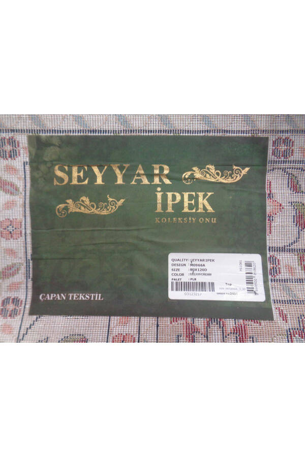 ŞaModazoneerdanoğlu 80x120 Cm Krem, Harika Namazla, İpek Gibi Parlayan Renkli Ve Ultra Yumuşak Dokunuş - Krem - 17