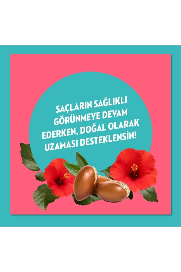 Şampuan Argan Yağı Ve Hibiskus Özü 500 Ml - 4