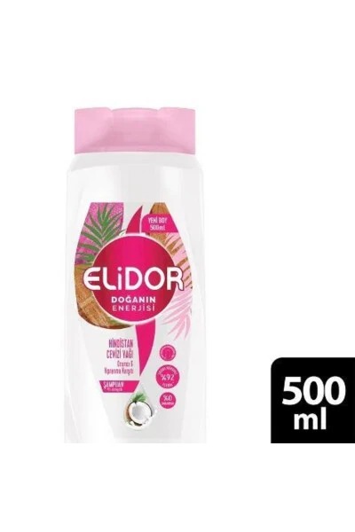 Şampuan Hindistan Cevizi Yağı Onarıcı&yıpranma Karşıtı 500 Ml - ELIDOR