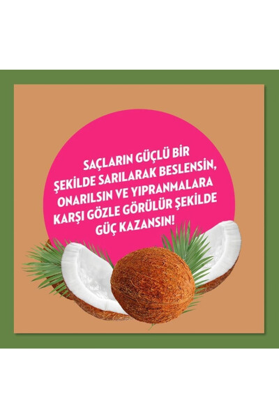 Şampuan Hindistan Cevizi Yağı Onarıcı & Yıpranma Karşıtı 500 Ml - 6