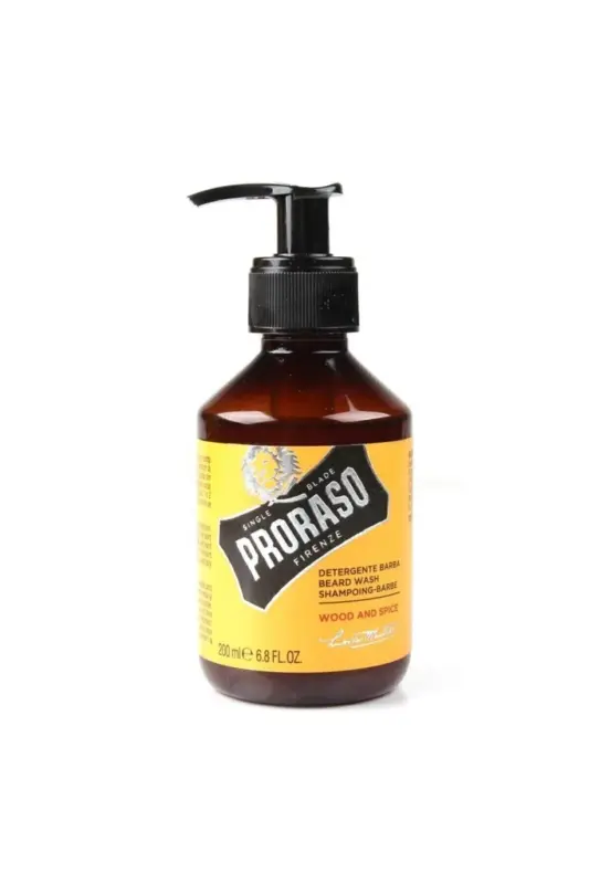 Шампунь для бороды Wood Spice 200 мл 8004395007509 - PRORASO