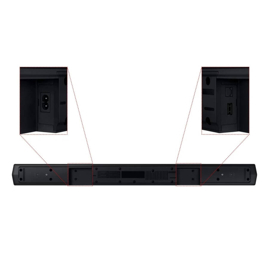 Samsung 2.1 Kanal Kablosuz Subwoofer'lı ve Dolby Audio'lu Sound Bar, HW-C43C - 4