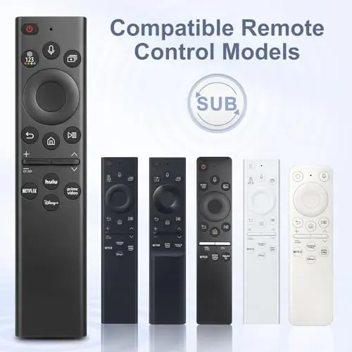 Replacement Voice Remote for Samsung-Smart-TV-Remote for All Samsung Frame UHD OLED QNED Series TVs with Voice Function - 4