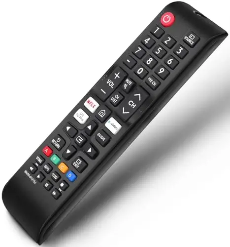 for Samsung Smart TV Remote, Remote Control Replacement for Samsung LED LCD QLED 4K 8K UHD 3D HDTV HDR Curved Crystal Smart TVs (BN59-01315J) 
