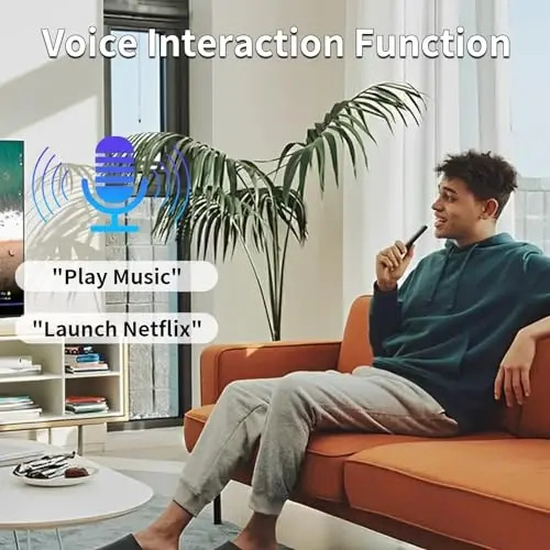 for Samsung-Smart-TV-Remote-Replacement, for Samsung QLED OLED Smart TVs | Voice Function, 4 Shortcut Buttons - 3