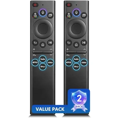 Replacement-Voice-for-Samsung-Smart-TV-Remote-Control-Universal BN59-01385A Compatible with Samsung Frame Curved QLED Crystal UHD TVs - OMAIC