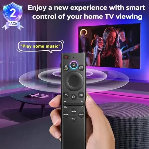 Replacement-Voice-for-Samsung-Smart-TV-Remote-Control-Universal BN59-01385A Compatible with Samsung Frame Curved QLED Crystal UHD TVs - 6
