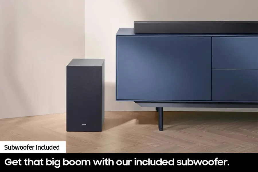 SAMSUNG B-Series 4.1.CH Soundbar & Rear Speakers with Subwoofer, Bluetooth, HW-C47M/ZA 2023 - 6