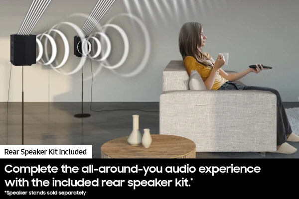 SAMSUNG B-Series 4.1.CH Soundbar & Rear Speakers with Subwoofer, Bluetooth, HW-C47M/ZA 2023 - 8