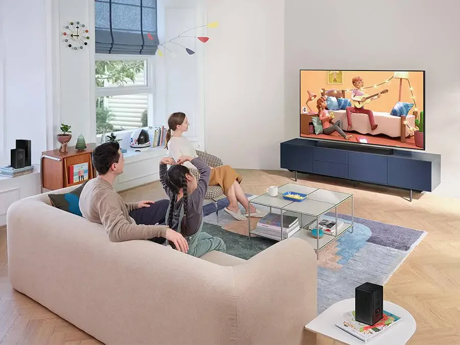 SAMSUNG B-Series 4.1.CH Soundbar & Rear Speakers with Subwoofer, Bluetooth, HW-C47M/ZA 2023 - 11