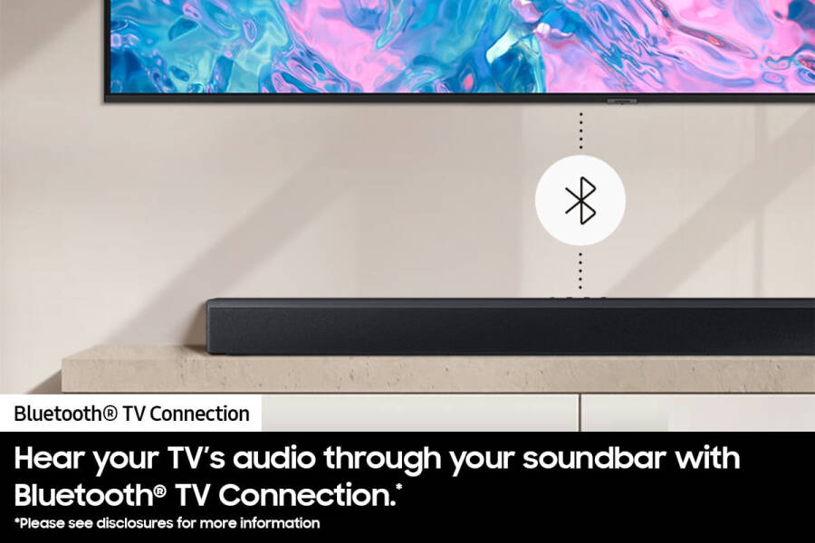 SAMSUNG B-Serisi 4.1.CH Subwoofer'lı Soundbar ve Arka Hoparlörler, Bluetooth, HW-C47M/ZA 2023 - 9