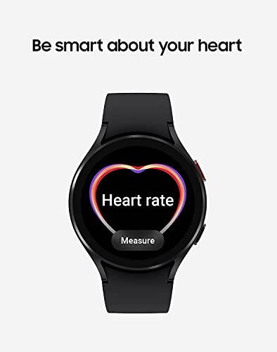 Samsung Electronics Galaxy Watch 4 40mm aqlli soati, EKG monitoringi, sog'liqni saqlash fitnes yugurish uyqu tsikllari GPS yiqilishni aniqlash Bluetooth AQSh versiyasi - (qora) (qayta tiklangan) - 5