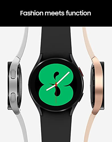 Samsung Electronics Galaxy Watch 4 40mm aqlli soati, EKG monitoringi, sog'liqni saqlash fitnes yugurish uyqu tsikllari GPS yiqilishni aniqlash Bluetooth AQSh versiyasi - (qora) (qayta tiklangan) - 7