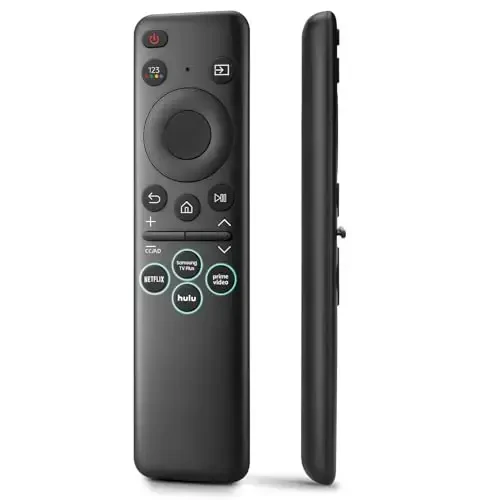 Replacement Remote Control for Samsung-Frame-TV-Remote,for Samsung Smart QHD Crystal UHD Neo QLED OLED 4K 8K Series Smart TVs,Without Voice Function 