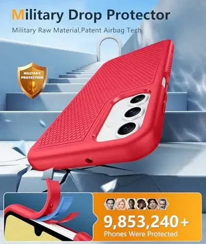 Samsung Galaxy A15-5G uchun FNTCASE korpus - 4