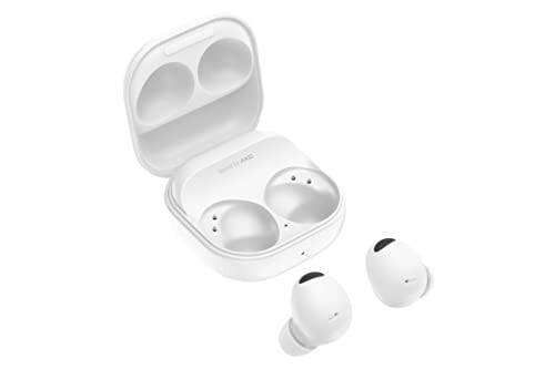 SAMSUNG Galaxy Buds 2 Pro Беспроводные Bluetooth-наушники, шумоподавление, Hi-Fi звук, 360 аудио, удобная посадка в ухе, HD-голос, водонепроницаемость IPX7, белый [американская версия, 1 год гарантии от производителя] - 2