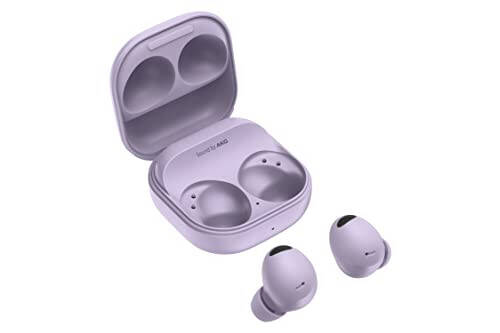 SAMSUNG Galaxy Buds 2 Pro Беспроводные Bluetooth-наушники, шумоподавление, Hi-Fi звук, 360-градусный звук, комфортная посадка, HD-голос, водонепроницаемость IPX7, фиолетовый Bora [американская версия, 1 год гарантии производителя] - 2