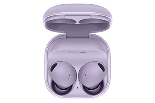 SAMSUNG Galaxy Buds 2 Pro True Wireless Bluetooth Earbuds, Noise Cancelling, Hi-Fi Sound, 360 Audio, Comfort Fit, HD Voice, IPX7 Water Resistant, Bora Purple [US Version, 1Yr Manufacturer Warranty] - 1