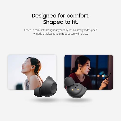 SAMSUNG Galaxy Buds FE Haqiqi Simsiz Bluetooth Quloqchinlari, Qulay va Xavfsiz Quloq Ichiga O'rnashishi, Avtomatik Ovozni O'zgartirish, Teginish Boshqaruvi, O'rnatilgan Ovozli Yordamchi, Grafit [AQSh Versiyasi, 1 Yil Ishlab Chiqaruvchi Kafolati] - 5