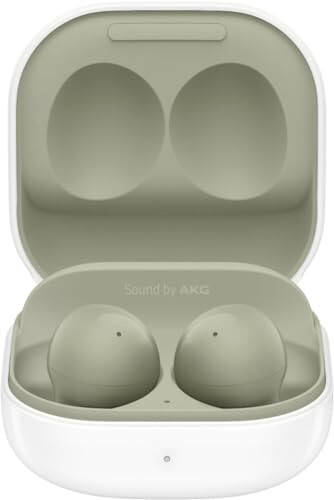 SAMSUNG Galaxy Buds2 Беспроводные наушники с шумоподавлением Bluetooth - Оливковый - 11