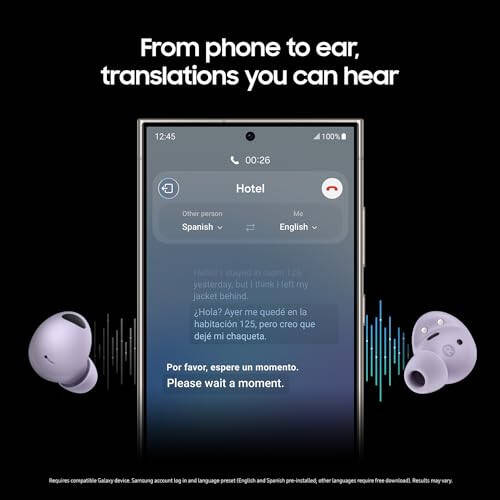 SAMSUNG Galaxy Buds2 Pro Haqiqi Simsiz Bluetooth Quloqchinlari, Grafit, Hi-Fi Ovoz, 360 Audio, Faol Shovqinni Bekitish, Qulay Moslashuv, HD Ovoz, IPX7 Suvdan Himoya [AQSh Versiyasi, 1 Yil Ishlab Chiqaruvchi Kafolati] - 3