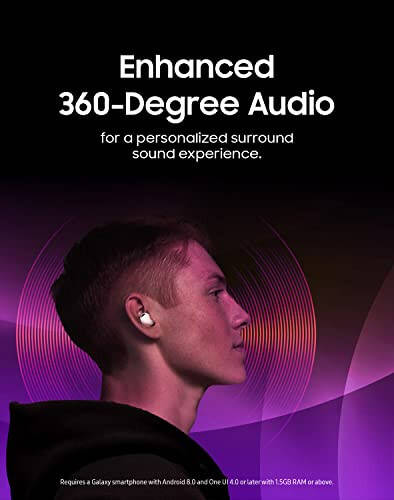 SAMSUNG Galaxy Buds2 Pro Haqiqi Simsiz Bluetooth Quloqchinlari, Grafit, Hi-Fi Ovoz, 360 Audio, Faol Shovqinni Bekitish, Qulay Moslashuv, HD Ovoz, IPX7 Suvdan Himoya [AQSh Versiyasi, 1 Yil Ishlab Chiqaruvchi Kafolati] - 6