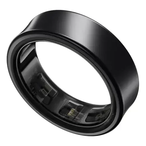 SAMSUNG Galaxy Ring, AI Smart Ring, Size First w/Sizing Kit, No App Subscription, Fitness Monitor, Sleep Tracker, Up to 7-Day Battery, Size 10, Titanium Black [US Version, 1Yr Manufacturer Warranty] - SAMSUNG