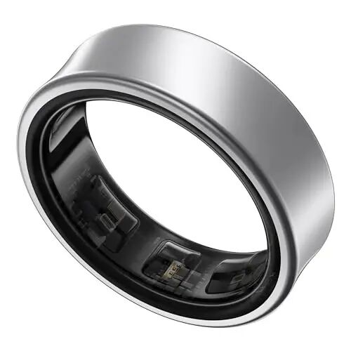 SAMSUNG Galaxy Ring, AI Smart Ring, Size First w/Sizing Kit, No App Subscription, Fitness Monitor, Sleep Tracker, Up to 7-Day Battery, Size 15, Titanium Silver [US Version, 1Yr Manufacturer Warranty] 
