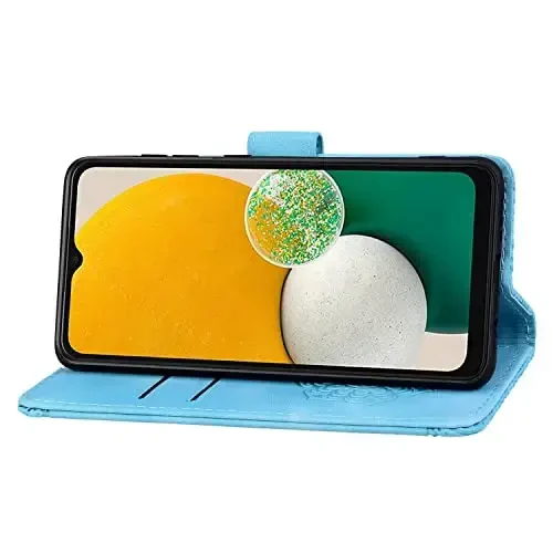 Samsung Galaxy S23 6.1 dyuymli g'ilof uchun Rosbtib Flip Case, Vintage Premium PU teri hamyon telefoni g'ilofi, Galaxy S23 6.1