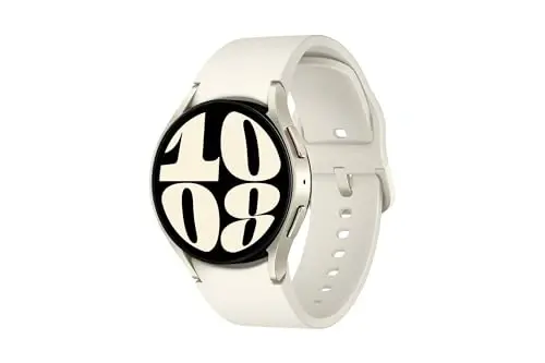 Samsung Galaxy Watch 6 40mm Bluetooth Smartwatch, Fitness Tracker, Personalized HR Zones, Advanced Sleep Coaching, Heart Monitor, BIA Sensor for Health Wellness Insights, Big Screen, US Version, Gold - 1