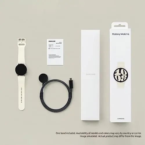 Samsung Galaxy Watch 6 40mm Bluetooth Smartwatch, Fitness Tracker, Personalized HR Zones, Advanced Sleep Coaching, Heart Monitor, BIA Sensor for Health Wellness Insights, Big Screen, US Version, Gold - 3