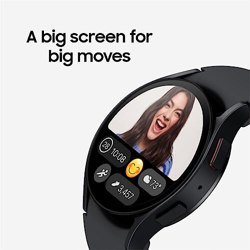 SAMSUNG Galaxy Watch 6 40mm Bluetooth aqlli soati, Fitness Tracker, Shaxsiylashtirilgan yurak urish zonaslari, Ilg'or uyqu murabbiyligi, Yurak monitori, BIA sensori, AQSh versiyasi, Oltin (yangilangan) - 4