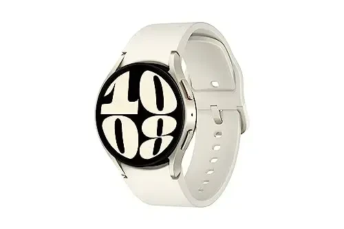 Samsung Galaxy Watch 6 40mm LTE Smartwatch, Fitness Tracker, Personalized HR Zones, Advanced Sleep Coaching, Heart Monitor, BIA Sensor for Health Wellness Insights, Big Screen, US Version, Gold - SAMSUNG