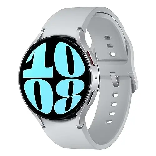 Samsung Galaxy Watch 6 44mm LTE Smartwatch, Fitness Tracker, Personalized HR Zones, Advanced Sleep Coaching, Heart Monitor, BIA Sensor for Health Wellness Insights, Big Screen, US Version, Silver 