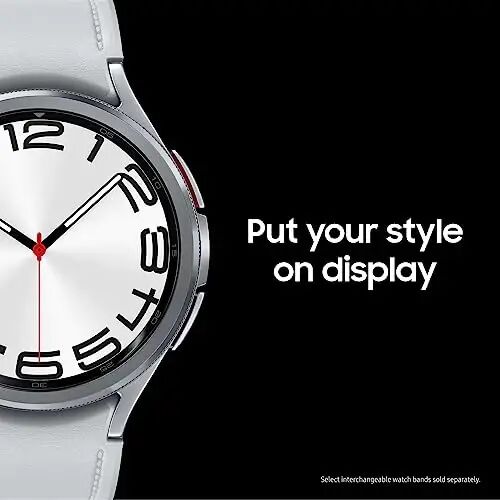 Samsung Galaxy Watch 6 Classic 43mm LTE Smartwatch, Rotating Bezel, Fitness Tracker, Personalized HR Zones, Advanced Sleep Coaching, Heart Monitor, BIA Sensor, Health Insights, US Version, Black - 6