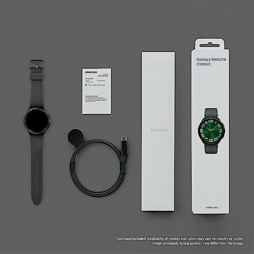 SAMSUNG Galaxy Watch 6 Classic 47 мм Bluetooth Smartwatch, вращающийся безель, фитнес-трекер, персонализированные зоны ЧСС, расширенный контроль сна, монитор сердечного ритма, датчик BIA, сведения о здоровье, американская версия, черный - 3