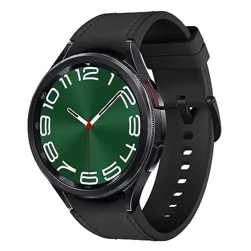 SAMSUNG Galaxy Watch 6 Classic 47mm LTE Smartwatch, Rotating Bezel, Fitness Tracker, Personalized HR Zones, Advanced Sleep Coaching, Heart Monitor, BIA Sensor, Health Insights, US Version, Black - SAMSUNG