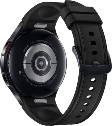 SAMSUNG Galaxy Watch 6 Classic 47mm Paslanmaz Çelik Akıllı Saat, Fitness İzleyici, Kalp Monitörü, BIA Sensörü, Bluetooth - Siyah - 17