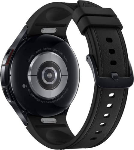 SAMSUNG Galaxy Watch 6 Classic 47mm Paslanmaz Çelik Akıllı Saat, Fitness İzleyici, Kalp Monitörü, BIA Sensörü, Bluetooth - Siyah - 8