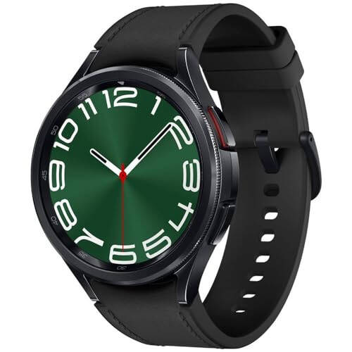 SAMSUNG Galaxy Watch 6 Classic 47mm zanglamaydigan po'latdan yasalgan aqlli soat, fitness kuzatuvchisi, yurak urishini kuzatuvchi, BIA sensori, Bluetooth — qora - 11