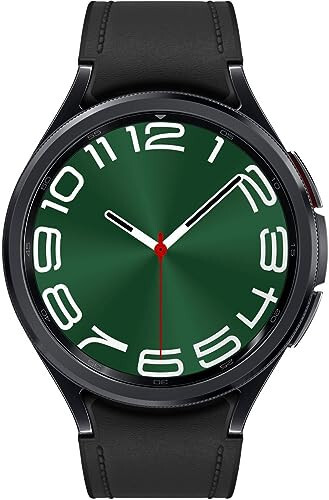 SAMSUNG Galaxy Watch 6 Classic 47mm zanglamaydigan po'latdan yasalgan aqlli soat, fitness kuzatuvchisi, yurak urishini kuzatuvchi, BIA sensori, Bluetooth — qora - SAMSUNG (1)