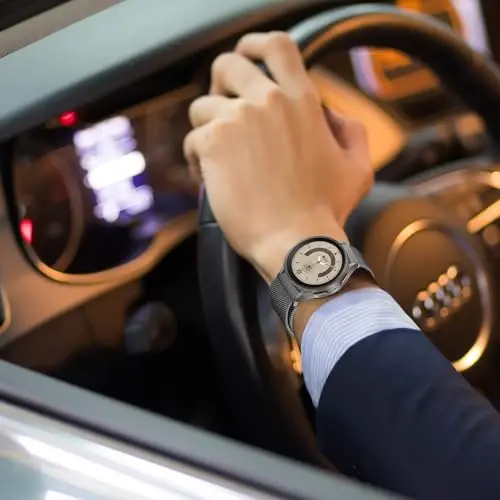 Samsung Galaxy Watch 7/6/5/4/FE uchun Milan bantlari 40mm 44mm/Classic 47mm 43mm 46mm 42mm Ayollar/Erkaklar, Samsung Galaxy Watch 5 Pro uchun magnitli halqa tasma 45mm, bo'shliqsiz metall to'rli bilaguzuk - 3