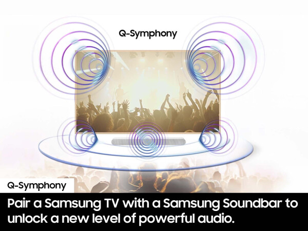 Samsung HW-S61D/ZA 5 Kanal Bluetooth 26,3 Diimli Soundbar Oq Chumoli, Oq - 8